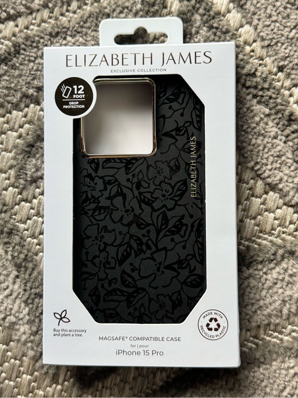 Elizabeth and James iPhone 15 Pro case